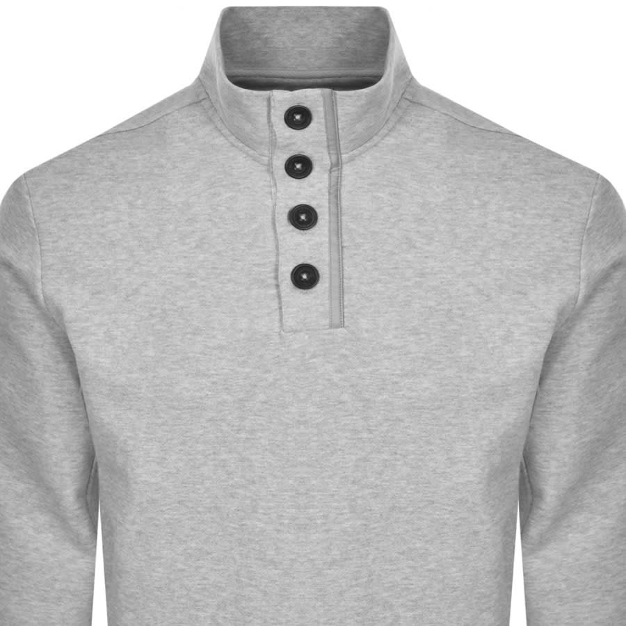 Alternative Image for ProductLyle And Scott Funnel Neck Knit Jumper Grey2